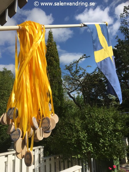 Medaljer till Grensetrimmen 2017 i Støa