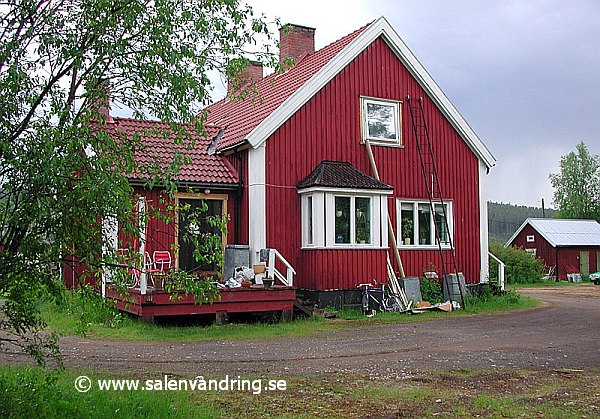 Särnabanan. Stationshuset i Högstrand