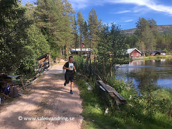 Från Grensetrimmen 2018 vid Sagmodammen