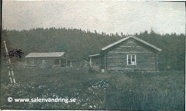 Stora Mobergets gård från söder, troligen 1904 eller 1905.