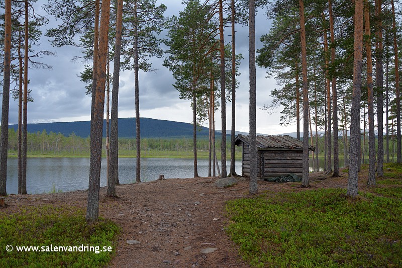 Gapskjulet vid Latmanstjärn
