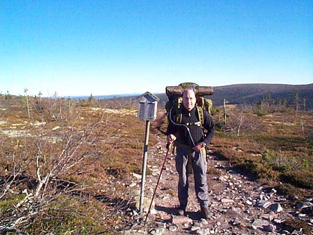 Juha på toppen av Synddalskläppen