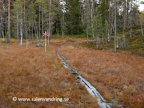 Mellan Stora Tandån och Hundfjällskölen