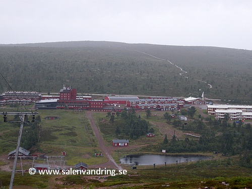 Utsikten från Storfjället norrut