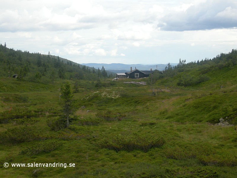 Storfjällsgravens stugor, juli 2009