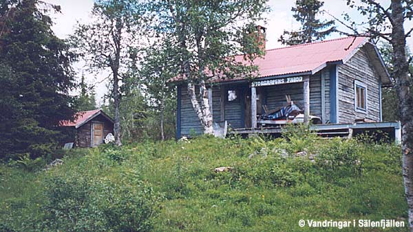 Storgravens fäbod i juli 1999